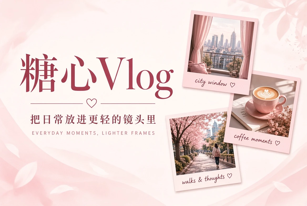 关于糖心Vlog：轻一点记录，认真一点说明